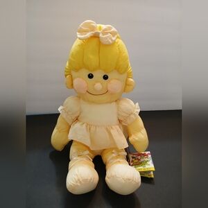 Vintage Prestige Yellow Plush Doll 1990 NWT